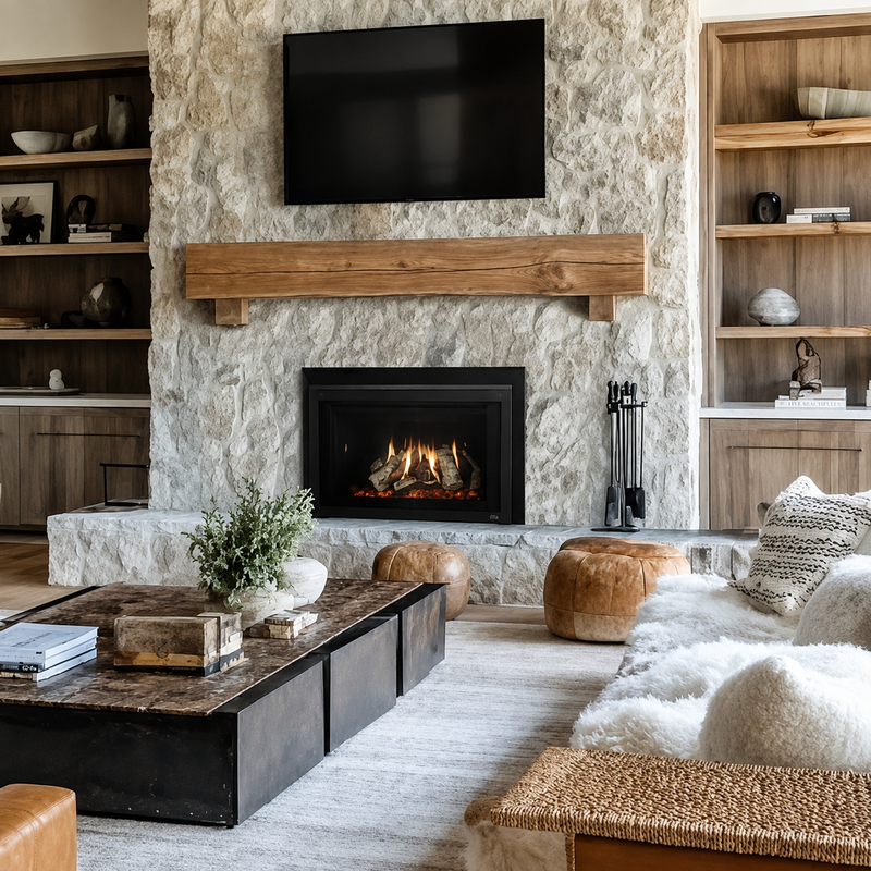 Majestic Ruby Direct Vent Gas Fireplace Insert