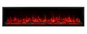 Modern Flames Landscape Pro Slim 68 inch electric fireplace with red flame