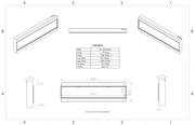 Modern Flames Landscape Pro Slim 80 inch electric fireplace specifications