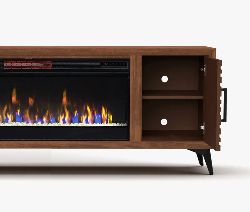 realcozy 78" Malibu Fireplace TV Stand