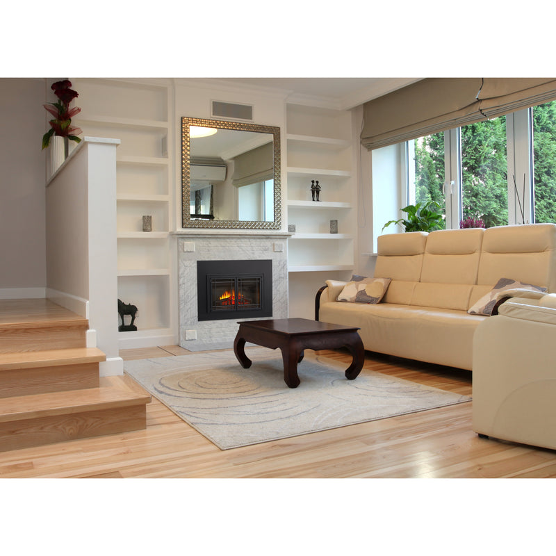 SimpliFire SF-INS25 electric fireplace insert, front view