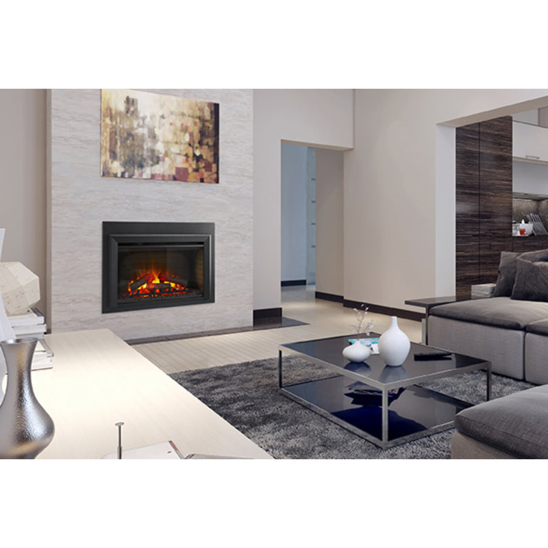 SimpliFire SF-INS35 electric fireplace insert, front view