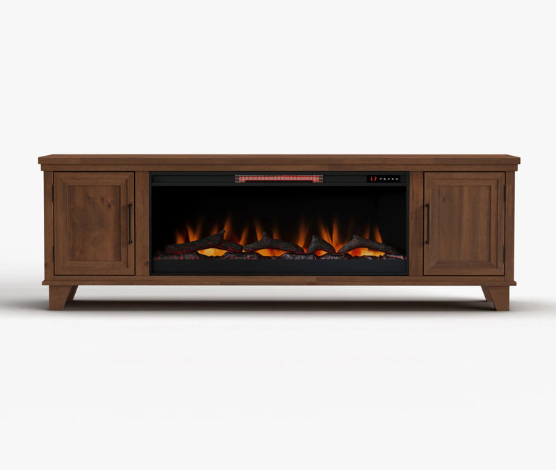 Realcozy 78" Sonoma Fireplace TV Stand